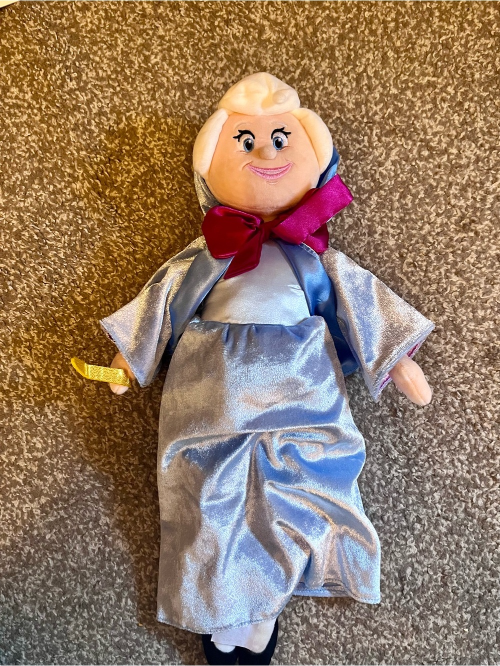Disney Cinderella Fairy Godmother Plush Doll